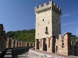 Medieval castle near Piacenza