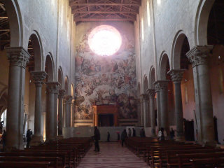 Todi, Umbria, Italy. The cathedral.