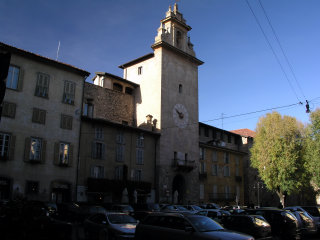 Bergamo: torre Campanella