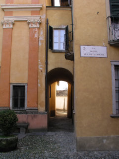 Orta San Giulio in northen Italy