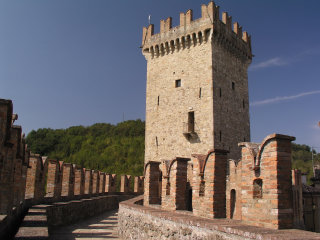 Wall and tower