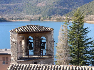 Town of Piediluco, Terni, Umbria, Italy