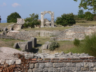 Roman empire ruins of Carsulae