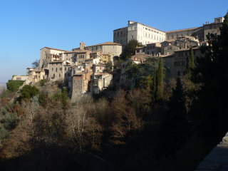 Vista panoramica di Todi