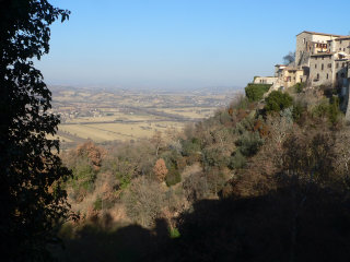 Vista panoramica di Todi