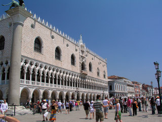 Doge's palace in Venice